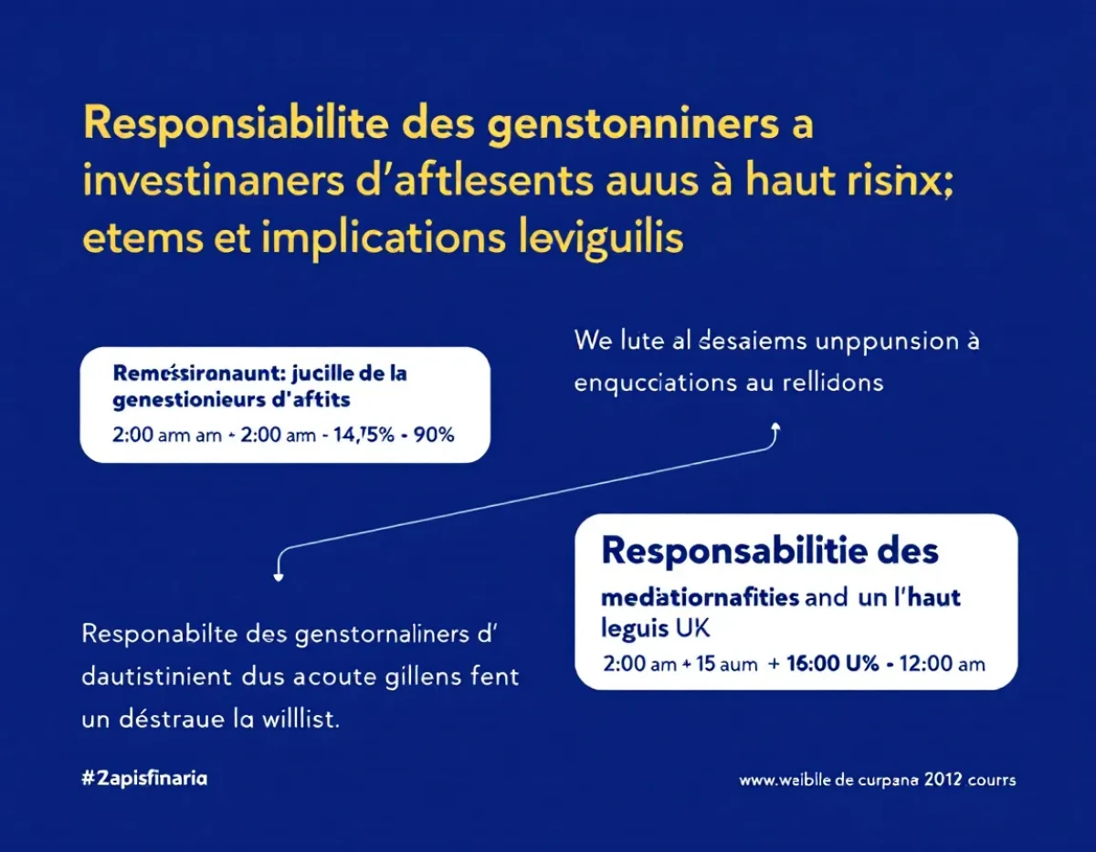 Responsabilité des gestionnaires d'actifs face aux investissements à haut risque : enjeux et implications juridiques