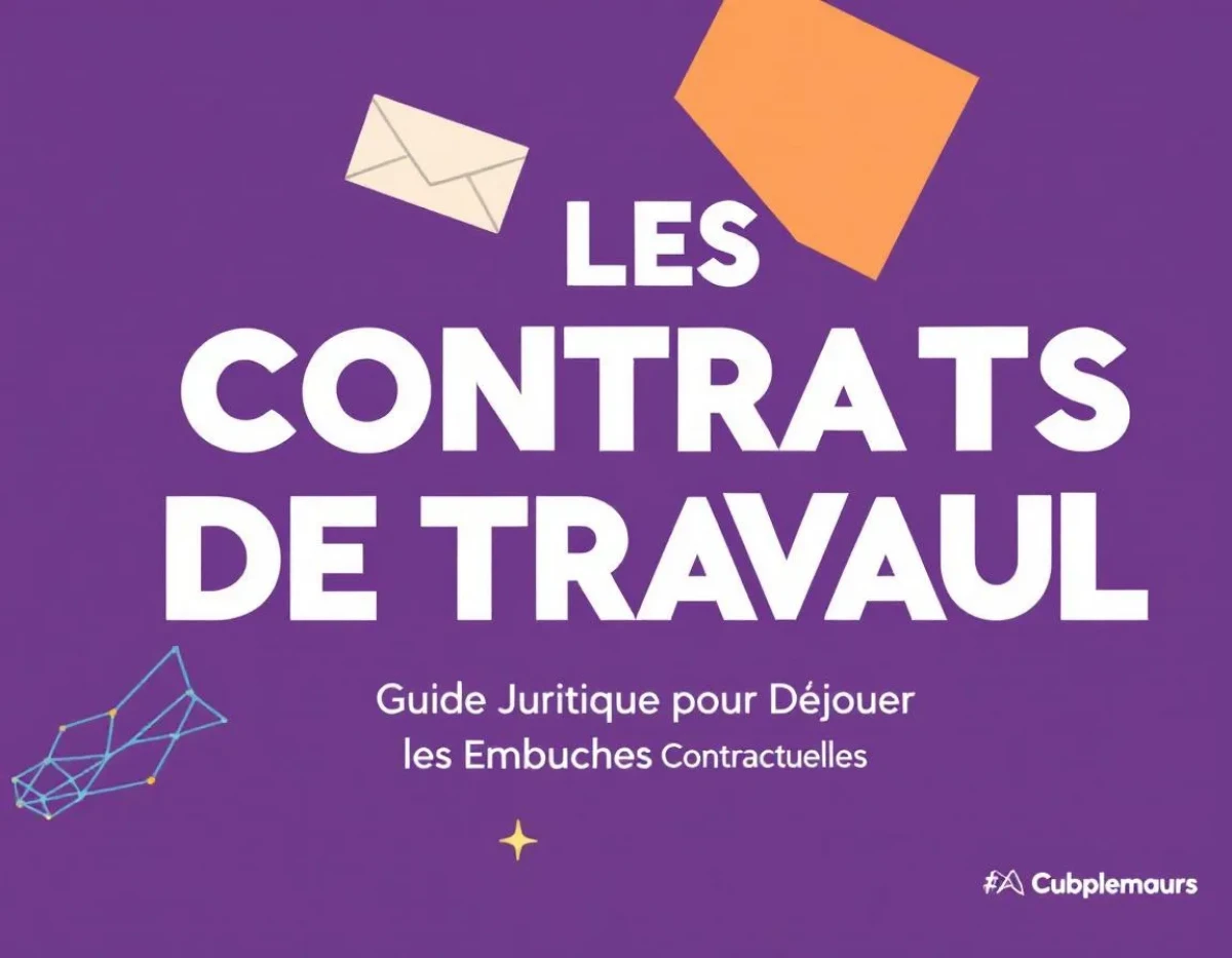 Les Contrats de Travail : Guide Juridique pour Déjouer les Embûches Contractuelles