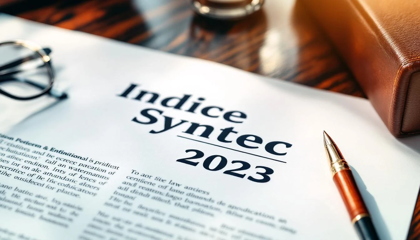 Indice Syntec 2023 mode d'emploi pour les professionnels du juridique