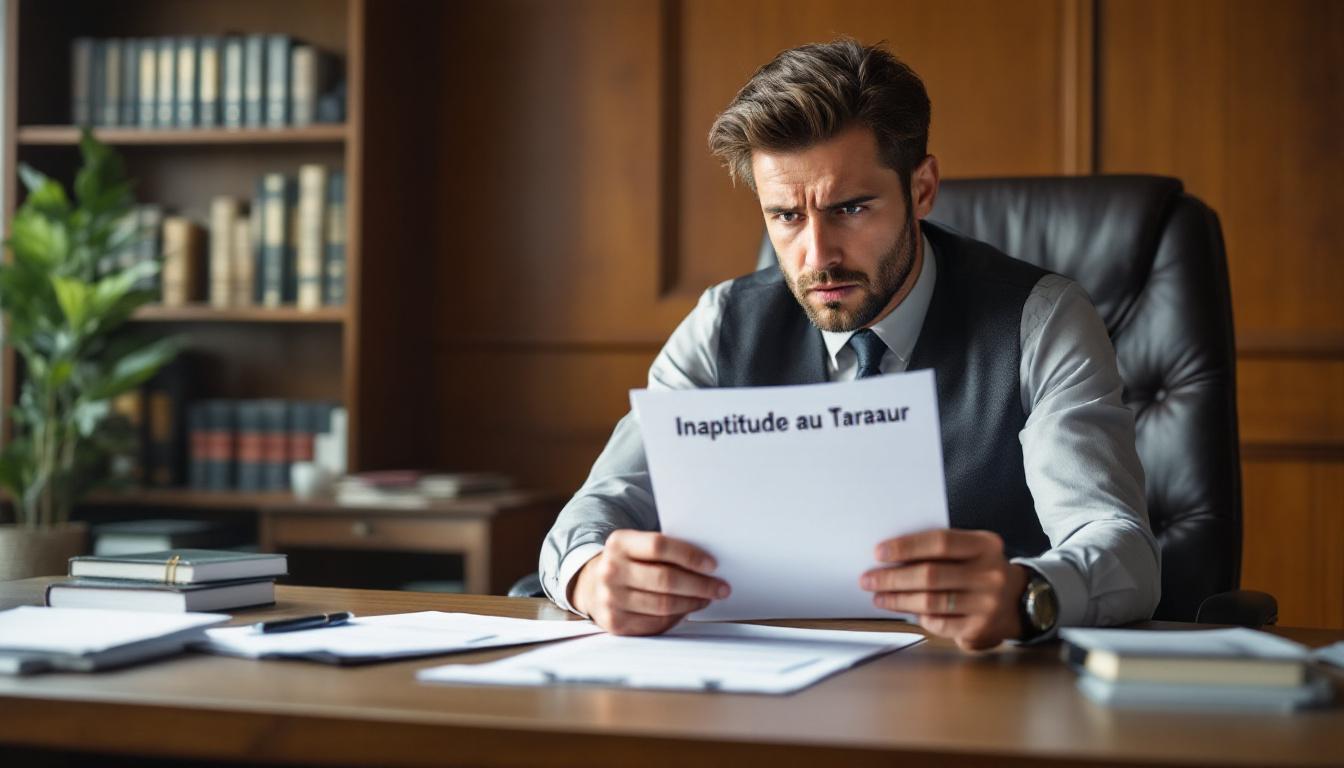 Salarié inapte au travail : 7 étapes que l'employeur doit suivre