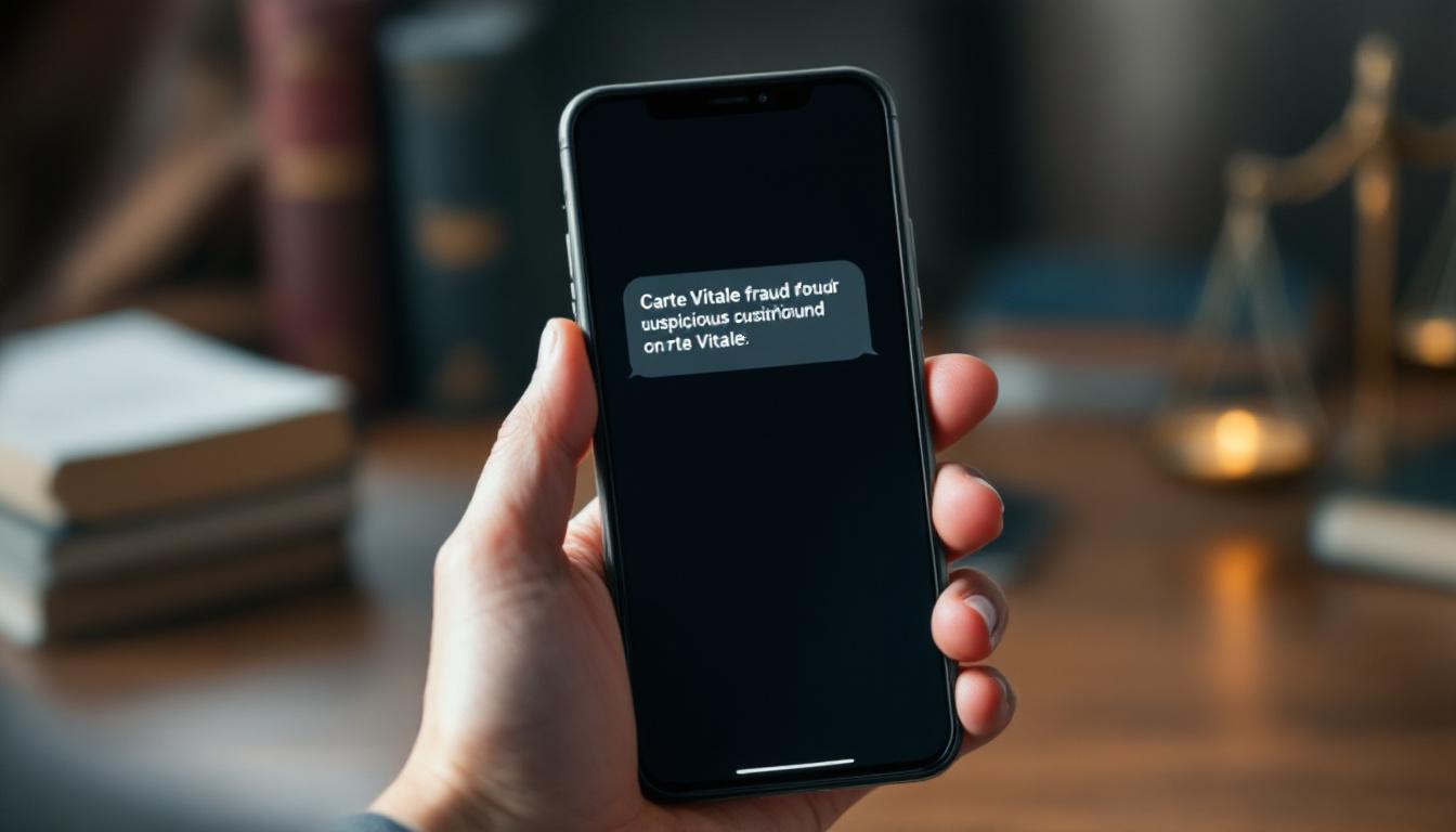 Arnaque carte vitale sms : votre réponse face à la fraude
